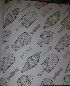 joyful coloring - ice cream