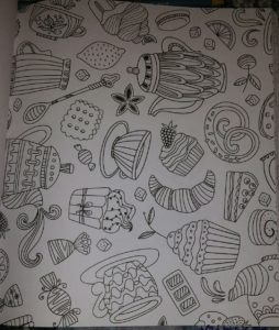 joyful coloring - tea party